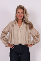 Delin blouse beige