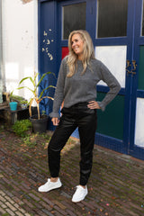 Sia ras knit grey