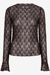 Taola top aubergine