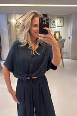 Alfassa blouse smoke green