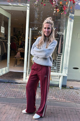 Amina pants burgundy