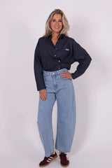 Hailey blouse navy