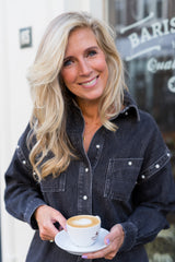 Chanti denim blouse