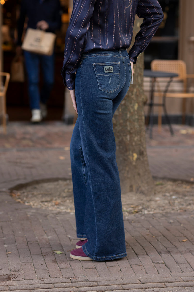 Palazzo dark blue