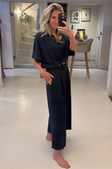 Isla pants smoke green