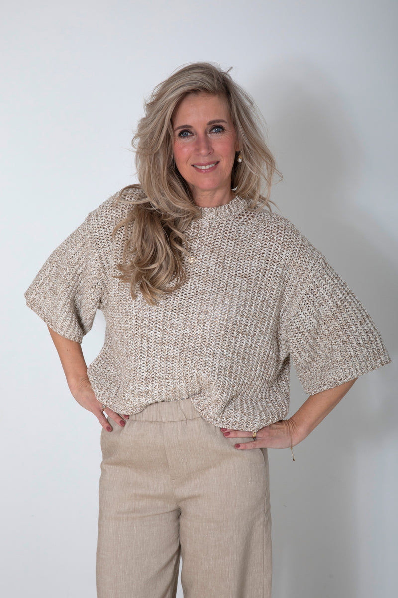 Nilay knit sand