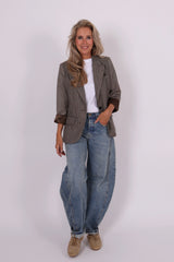 Veya check blazer