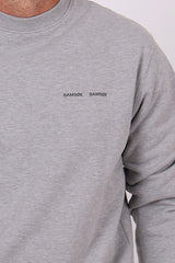 Norsbro sweater grey melange