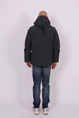 Beurnie coat coal green