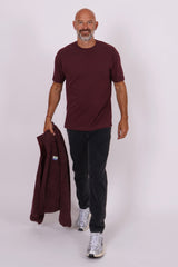 Thilo t-shirt dark cherrie
