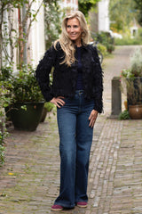 Palazzo dark blue