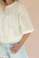 Lace team tee