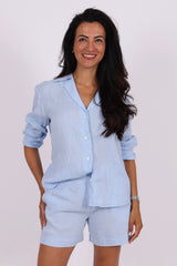 Saiben blouse light blue
