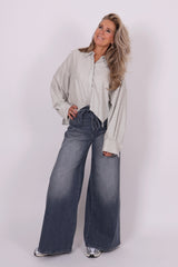 Wide leg double cords