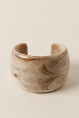 Ambrito cuff bracelet ecru