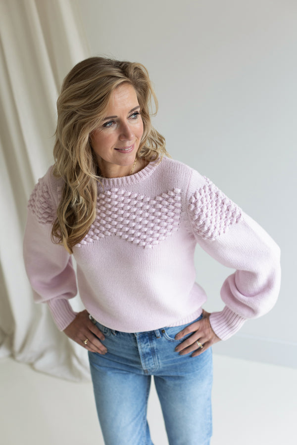 Simona knit rosa