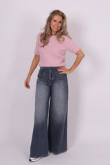 Wide leg double cords