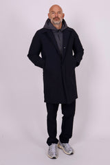 Celvin coat dark navy