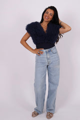 Funky bodysuit navy