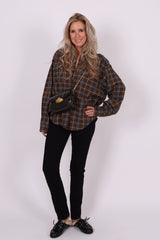 Aleya check shirt