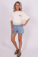 Sandra denim shorts blue