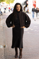 Ura skirt dark brown