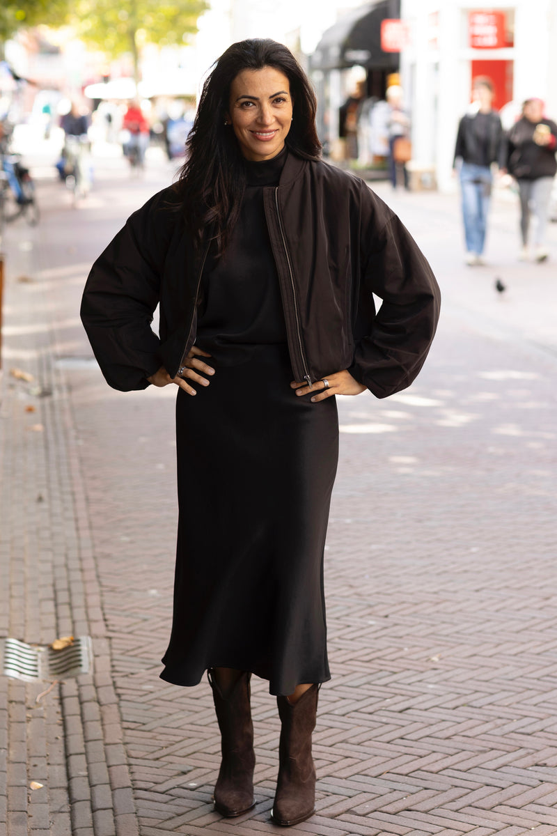 Ura skirt dark brown