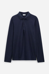 Luke stretch polo navy