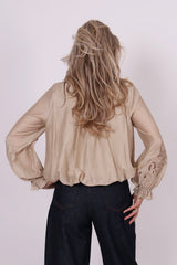 Delin blouse beige