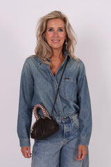 Anne denim blouse