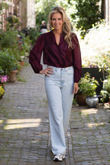 Taffy smock blouse