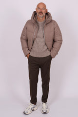 Bjarne puffer jacket beige