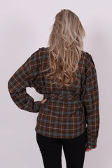 Aleya check shirt