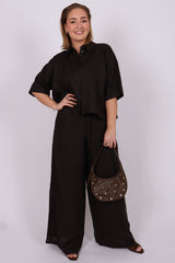Dwindle trousers brown