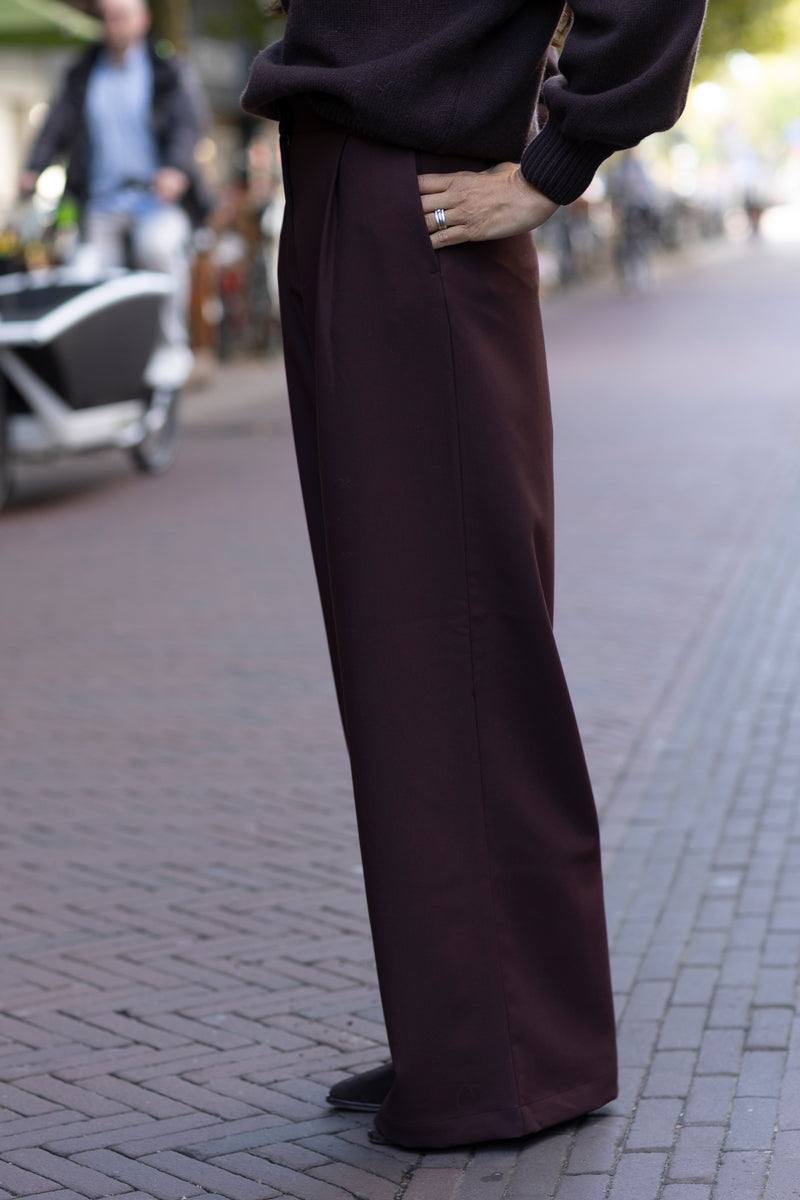 Provenco pants moka