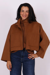 Elstow jacket camel