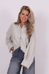 Oshia blouse light grey