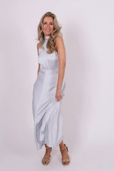 Rheo dress gray dawn