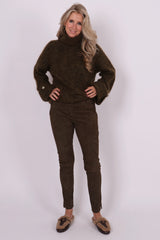Colette pants suede