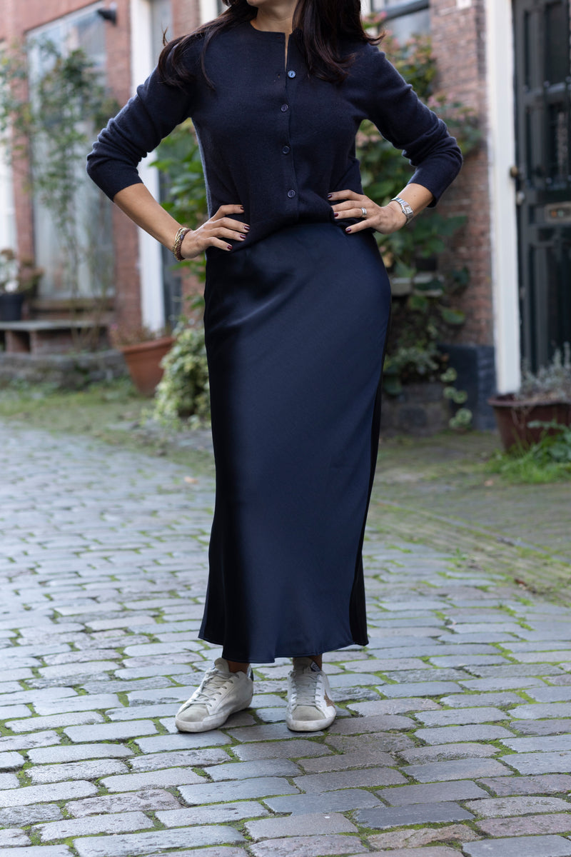 Saagneta long skirt navy