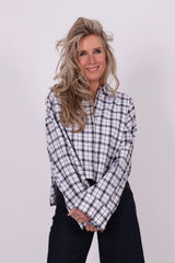 Oshia blouse check