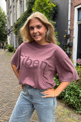 Rocky tee burgundy