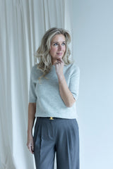 Cille knit grey