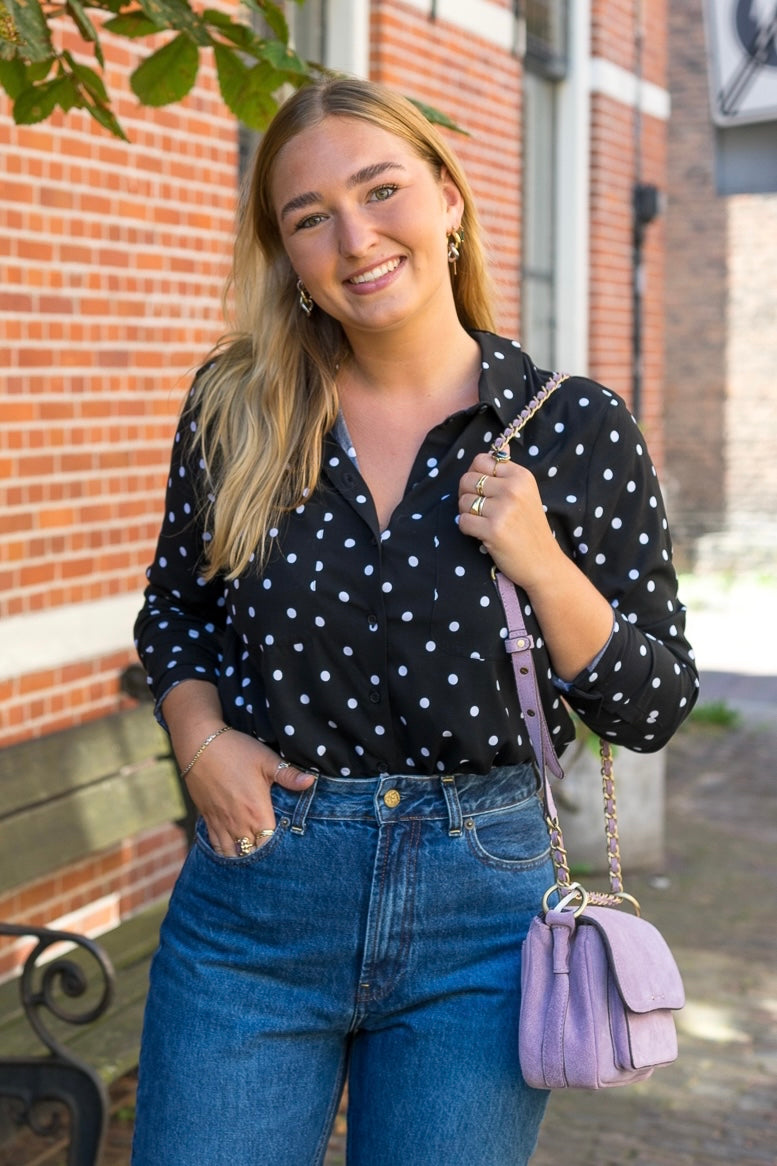 Milly blouse dots