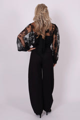 Callia barrel pants black