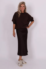 Gilda skirt brown