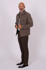 Mitch woolblend overshirt