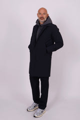 Celvin coat dark navy