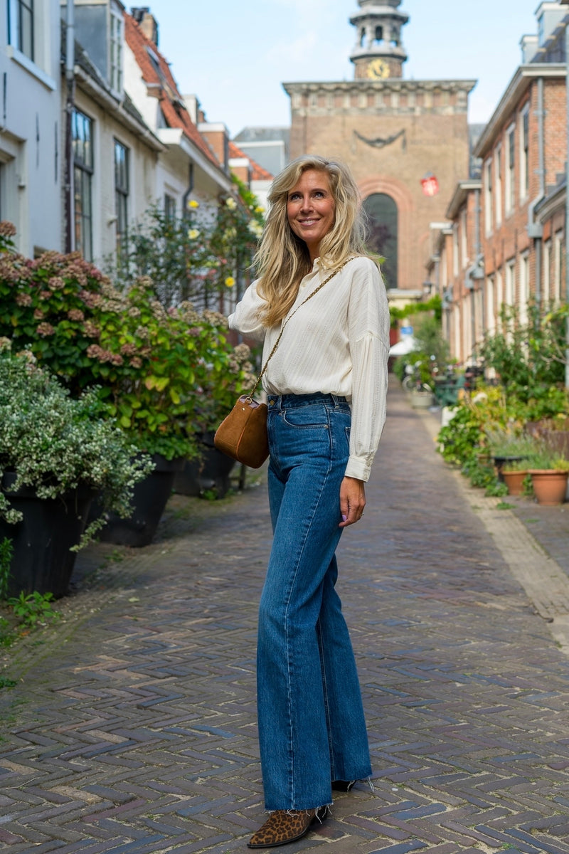 Ninette raw jeans