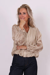 Delin blouse beige